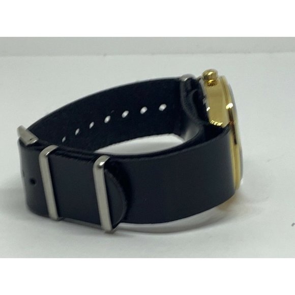 Michael Kors MK3345 Unisex Black Leather Analog Bl main image 5
